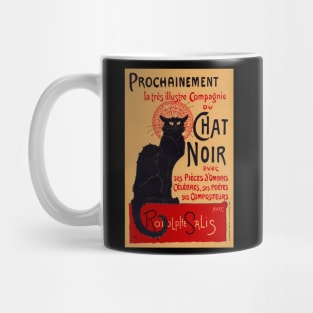 Compagnie du Chat Noir (Black Cat) 1896 Paris Mug